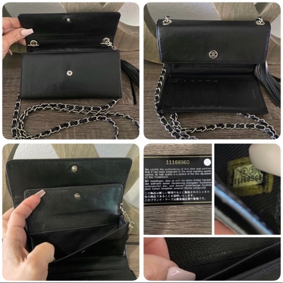 SALE 🚨⚜️⛓ 2 Chanel WOC 🖤 Wallet on Chain - Picture 9 of 16